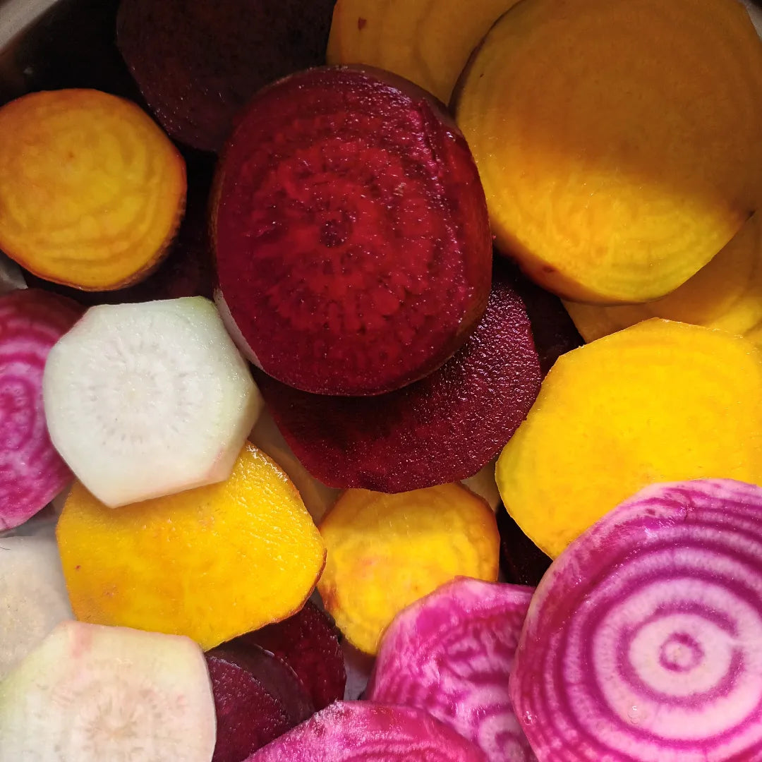 Baby Beets and Leaves